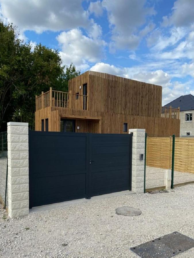 Duplex Atypique En Bois Entre Ville Et Verdures La Chapelle-Saint-Mesmin Luaran gambar